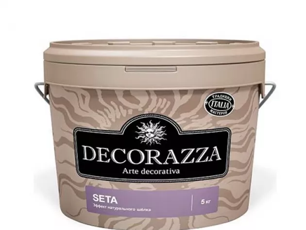 Декоративное покрытие Decorazza Seta с эффектом шелка