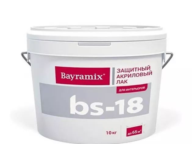 Лак BS-18 для интерьера Bayramix: фото товара