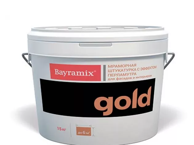 Мраморная штукатурка Mineral Gold Bayramix: фото товара
