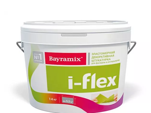 Акриловая штукатурка i-Flex Bayramix: фото товара