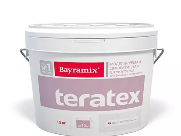 Моделируемая декоративная штукатурка Teratex Bayramix: фото товара