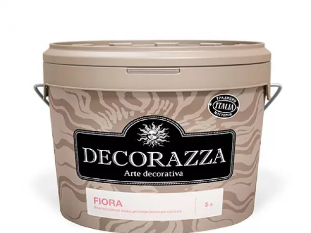 Экологичная водно-дисперсионная краска Decorazza Fiora
